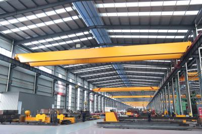 32T Workshop Bridge Crane 7m/min Electric Hoist Double Beam Overhead Crane