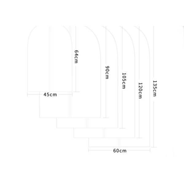 Puting Suit dress covers home storage protect cover travel bagdurable chain customized facility PVEA 60*45cm with chain