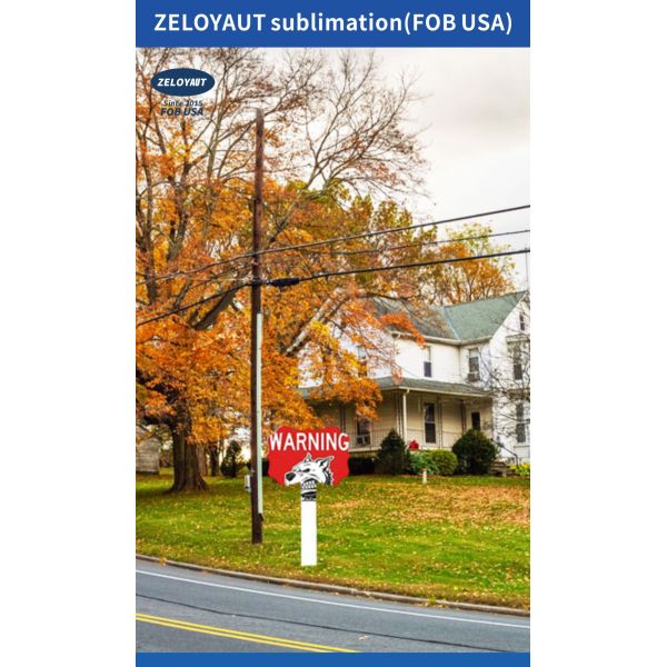 Wholesale Customized Reflective Parking Arrow Direction Sign Plate Sublimation Garden Signage for Yard Lawn Parking Warning Sign