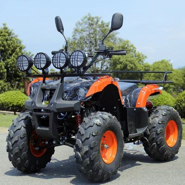 110cc Gas ATV for Kids Electric Start 4 Strokes Automatic Off Road 4 Wheel Quad Bike