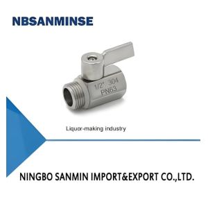 Shaped Mini Ball Pneumatic Control Solenoid Valves