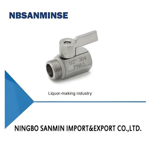 Shaped Mini Ball Pneumatic Control Solenoid Valves