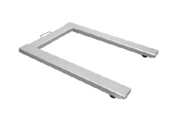 0.5t-2t Platform Weighing Scale For Weighing Pallet Goods Galvanized U Beams