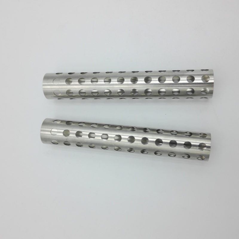 Round Stainless Steel Capillary Tube Laser Cutting Hollow Out