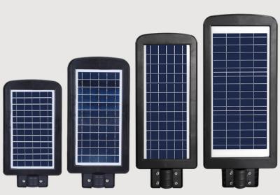 cargo solar da luz de rua 6000lm, controle de sensor infravermelho posto solar de luz de polo 90W