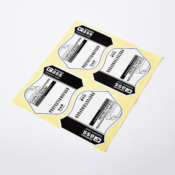 Винил шелковой ширмы OEM упаковывая водоустойчивое ярлыков стикера слипчивое