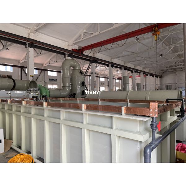 Plastic Polypropylene PP Storage Tanks Pickling Tanks For Electroplating Machine