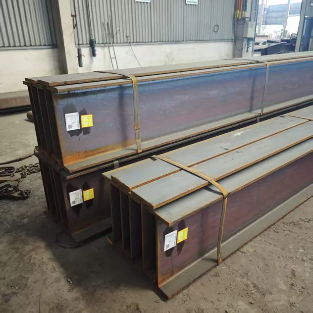 Welded H-Beam, Custom Welded H Section Steel for Steel Structure Workshop