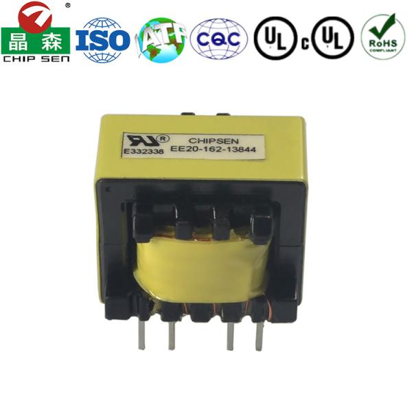 EE20 PCB 6 pin Wired High Frequency Transformer EE Series Transformer Manufacturers   220v to 12v