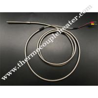 Tipo forrado de acero inoxidable tipo termopar del diámetro 1.0m m 1.5m m 3.0m m 6.0m m de la punta de prueba de K/j/n