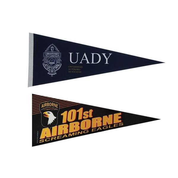 Digital printing Exhibition Decorative Pennant Banner machine washable
