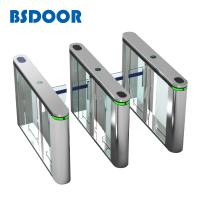 Sistema elegante automático del control de acceso de la prenda impermeable RIFD del torniquete de la puerta de velocidad de la barrera del oscilación