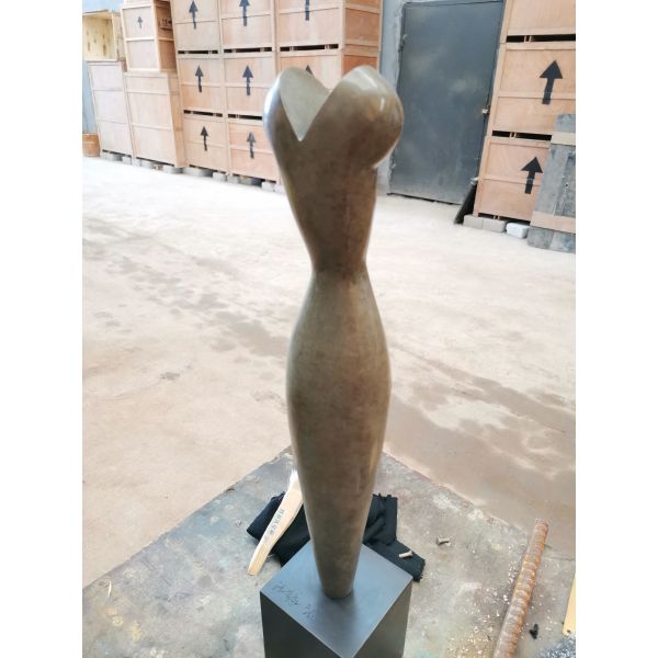 Cast Iron Art Sculpture Gift Office Contemporary Stainless Steel Sculpture