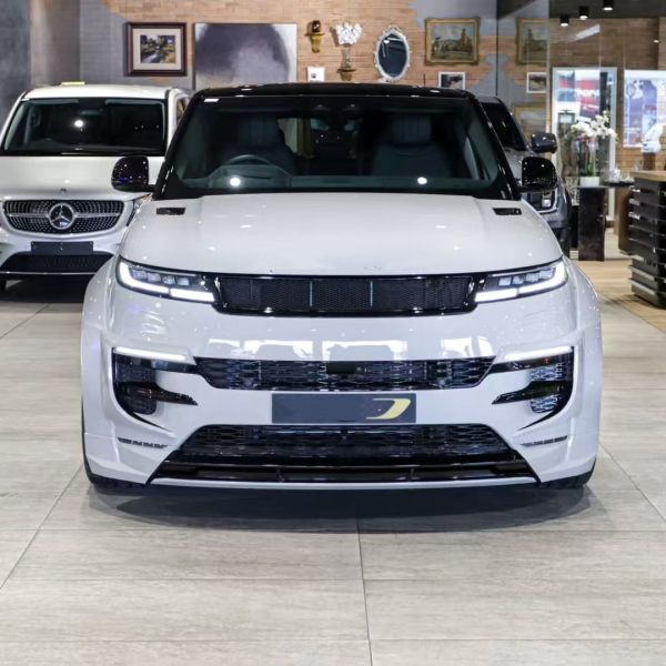 Carbon Fiber  Range Rover Sport Body Kit LM Style Front Lip Car Wheel Arch