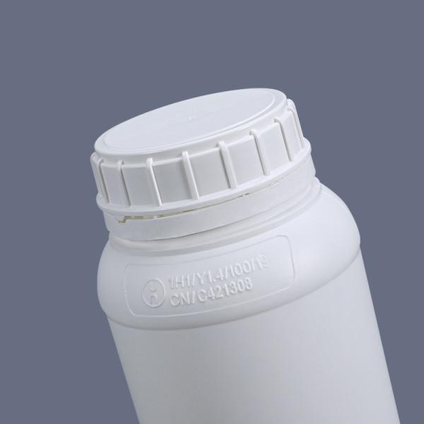 Garrafa de plástico HDPE de 500 ml com tampa à prova de adulteração para embalagens de pesticidas agrícolas
