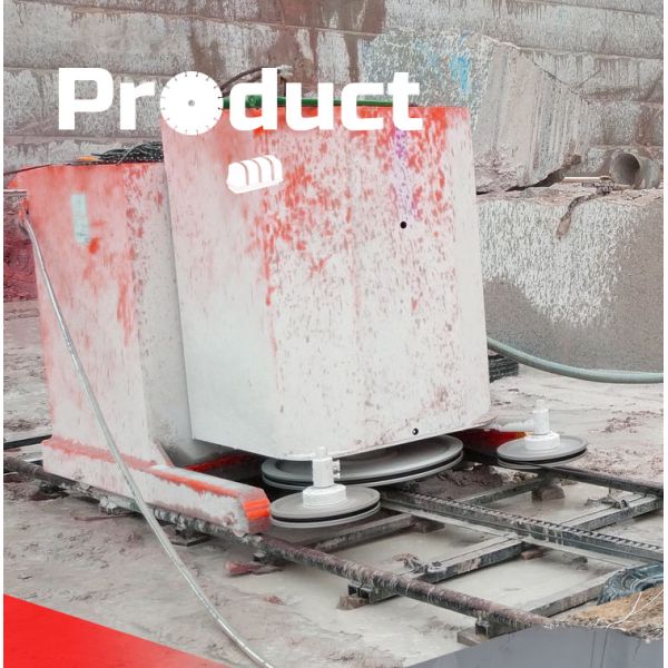 Машина для резки камня мощностью 30 кВт/40 л.с. для резки алмазных проволочных пил в карьере гранитного мрамора