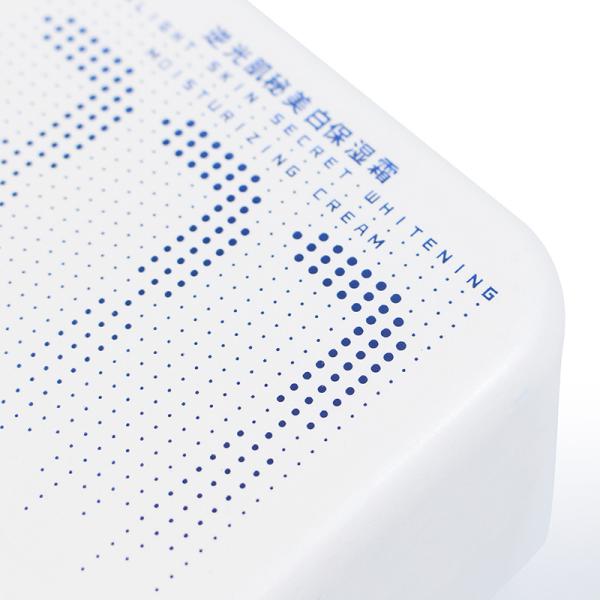 Face Cream Paper White Molded Pulp Tray Integrated Packaging Insert And Box