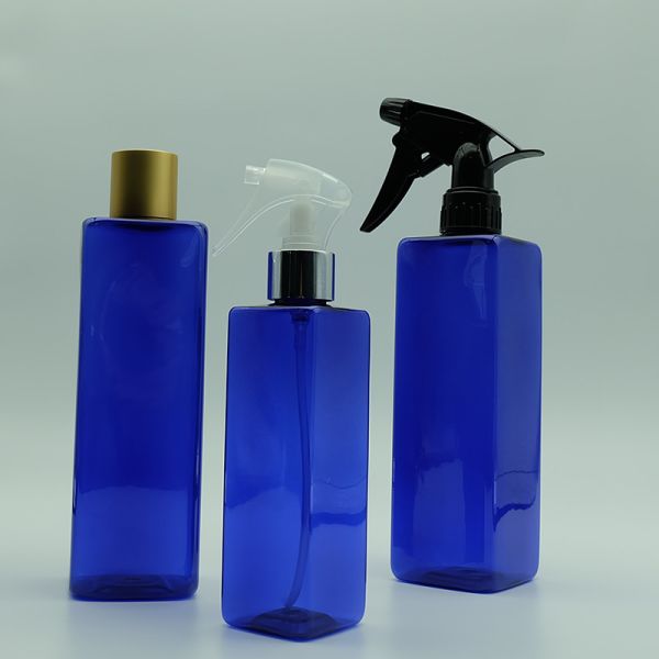 JL-PET4703 500ml Square Plastic Spray Bottles Wholesale For Skin Care Cosmetics