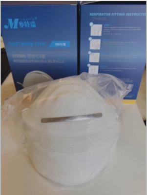 Waterproof Cone Shape N99 Mask , Elastic Earloop Medical Mask Eco-Friendly
