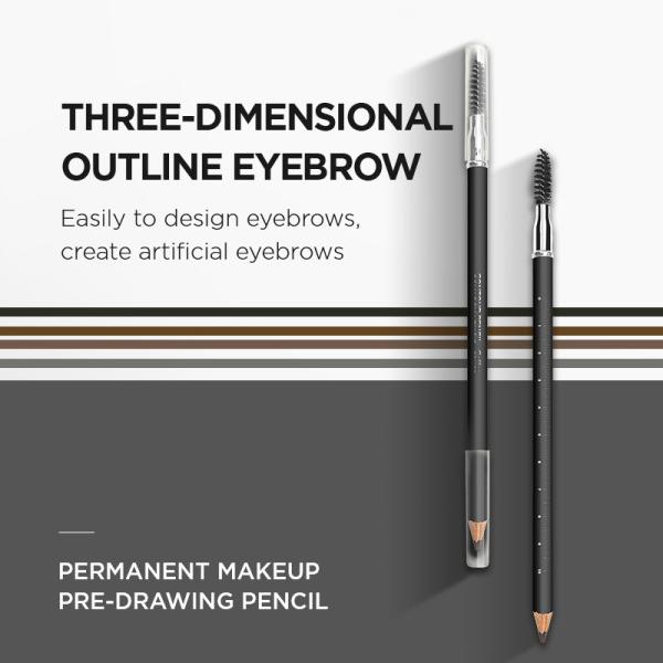 Permanent Makeup Tattoo Eyebrow design Pen Long Lasting Eye Brow Pencil