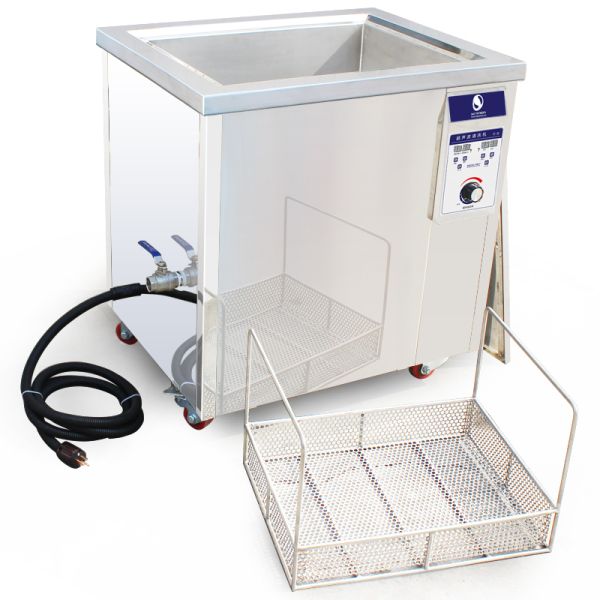 Pièce en métal nettoyant la machine à laver ultrasonique, décapant ultrasonique professionnel de 1500W 99l