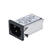 Filtro do soquete C14 do IEC 320 de EMI Power Inlte Filter With do elevado desempenho 110V/250V único