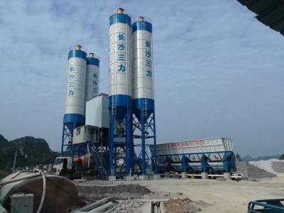 Instalação de lote de betão de mistura húmida Automática Pequena 25 35 50 75 90 120 180 M3/H