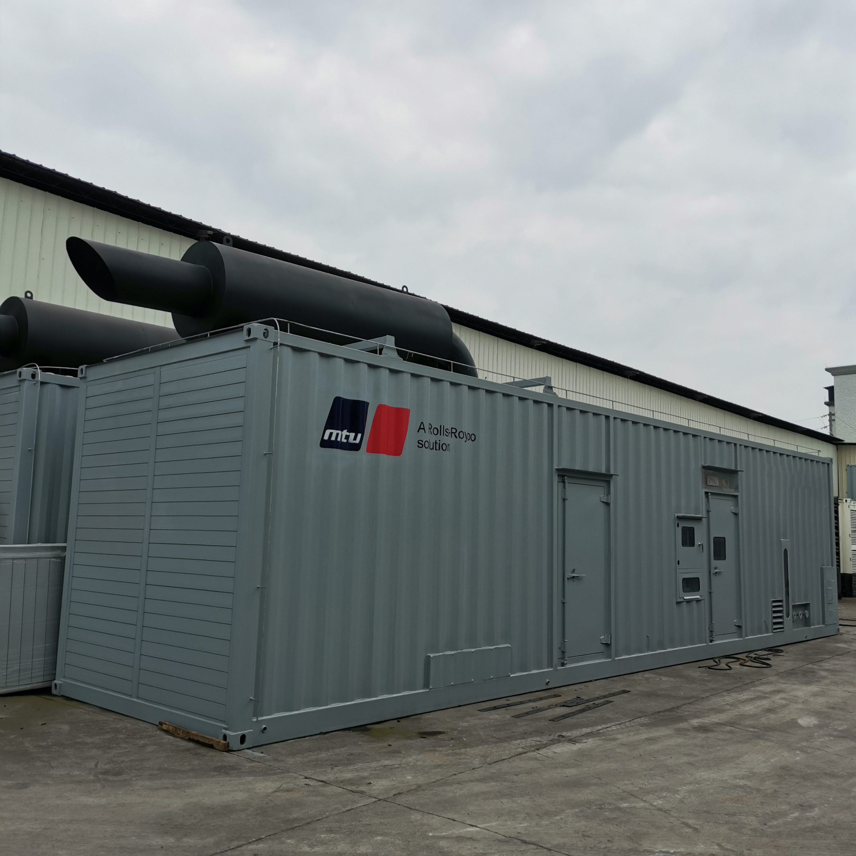Генератор контейнера регулятора 2500kva ComAp дизельный звукоизоляционный
