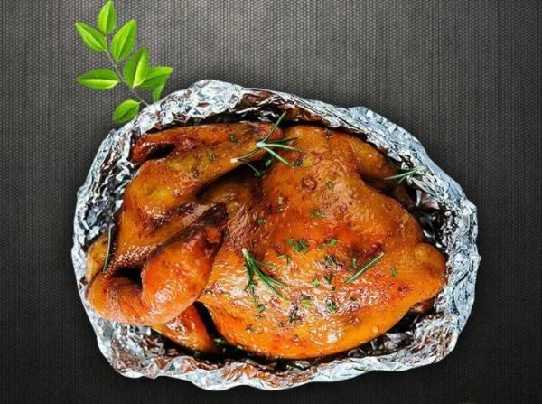 Folhas de papel de alumínio pré-cortadas de prata para alimentação aérea 9 x 10,75 liga 8011