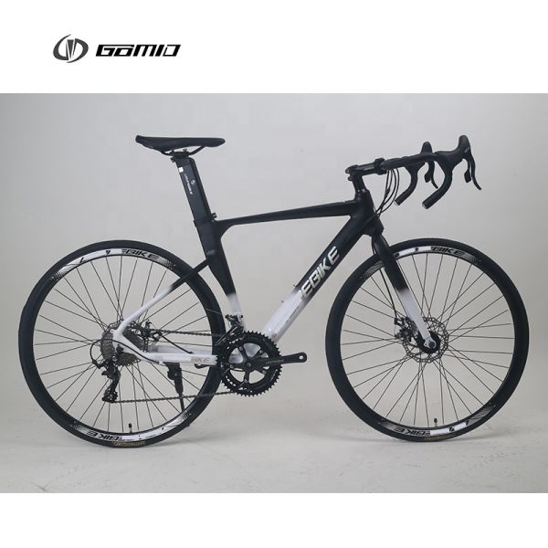 18 Speed GOMID 700c Road Bike Custom Bicicletas Racing Bike Aluminum Alloy Road Bicycle Disc Brake Roadbike Bisiklet for Adults Man