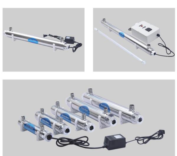 0.8Mpa Ultraviolet Uv Lamp Water Disinfection Of The Ultrapure Water Machine