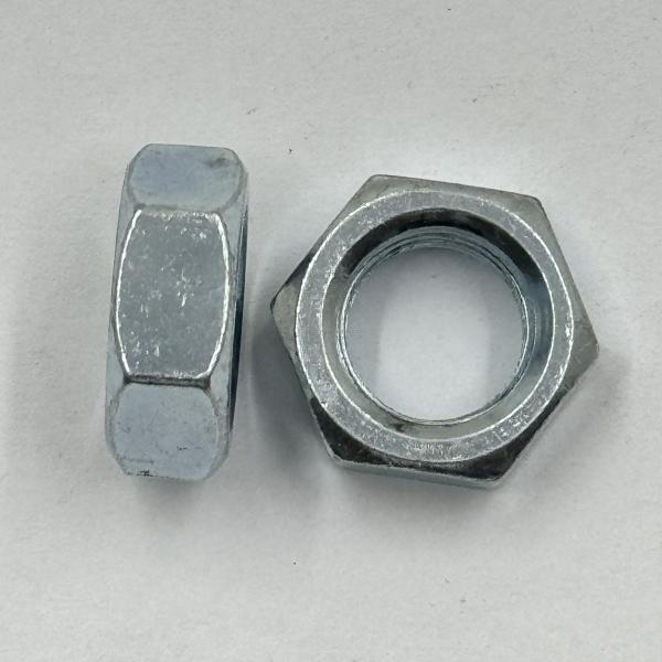 GB tamanho padrão 1/2-20 Hex Jam Nut Fechada de aço inoxidável para o sistema de medição de polegada imperial
