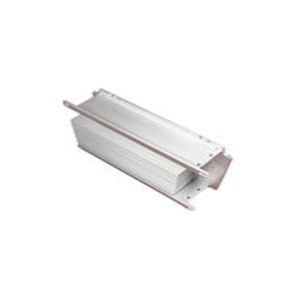 Solar Energy Equipment Extruded Aluminum Heatsink Silver Anodize