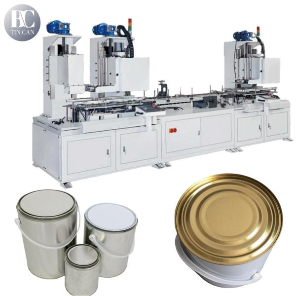 オートマティック 1L カーペイント 缶詰製造機 60cpm D108mm 高速