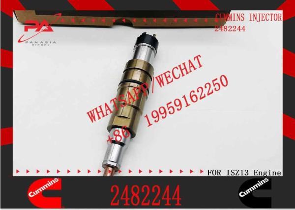 Inyector de combustible diesel 2872405 Inyector de tren común 2482244 para motor de combustible diesel DC13 2488244
