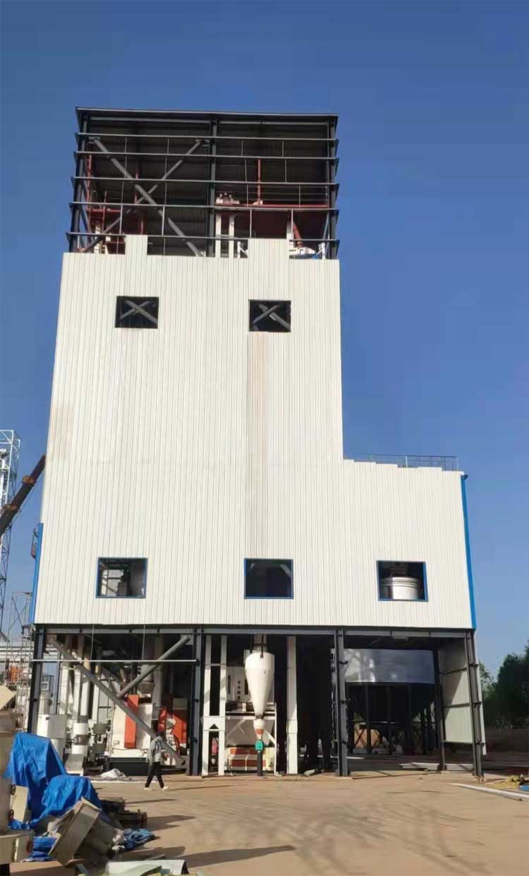 Производственная линия 550KW лепешки питания птицы цыпленка 10T/H
