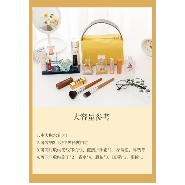 NEW PORTABLE MAKEUP BAG LARGE CAPACITY CANDY COLOR TRAVEL PORTABLE TOILETRY BAG SUNDRIES ORGANIZE MAKEUP STORAGE BAG