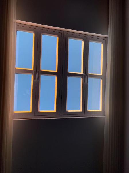 Installation Wall Mounting Fake Window Panel with Voltage 100-240V and Easy Installation