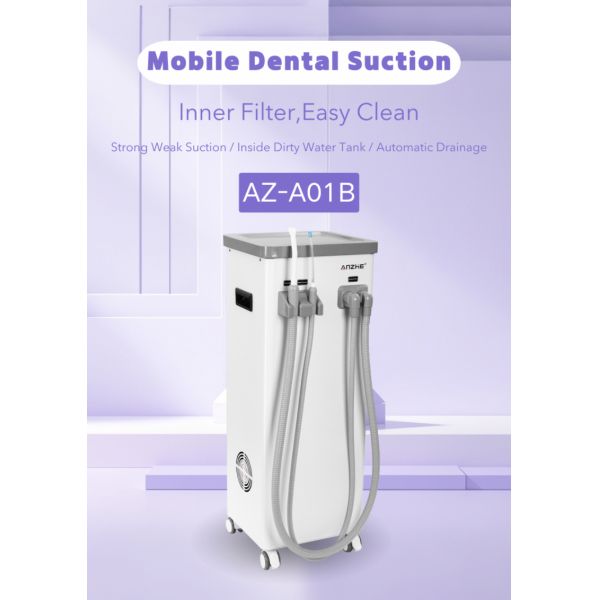 Silent Dental Suction Machine Dental High Vacuum Suction Machine Portable Dental Suction Unit with CE