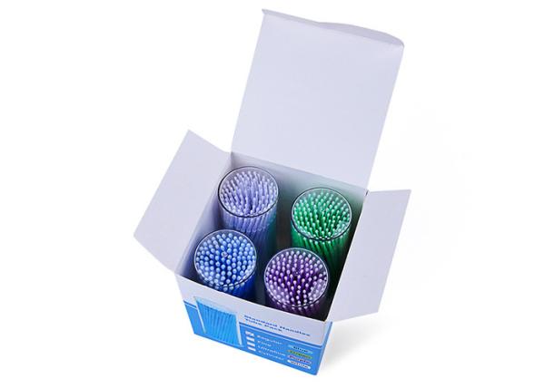 Lushcolor Medical Microbrush Disposable Eyeborw Brush For Permanent Makeup Tattoo