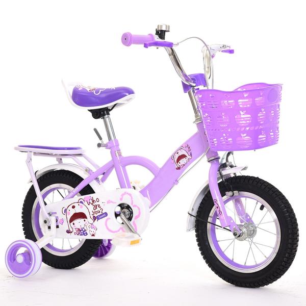 Bicicles à roue d'entraînement pour enfants à vitesse unique avec pédale ordinaire et sans suspension