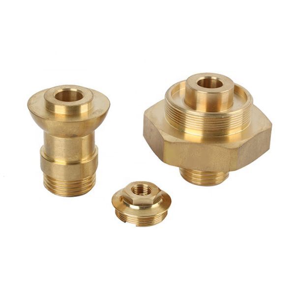 Почищенные щеткой OEM части CNC ISO9001 подвергая механической обработке латунные