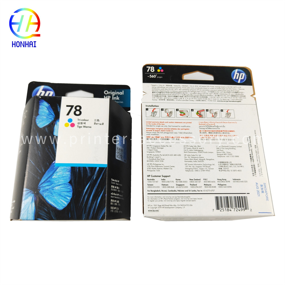 C6578DN картридж чернил для HP 78 C6578A совместим