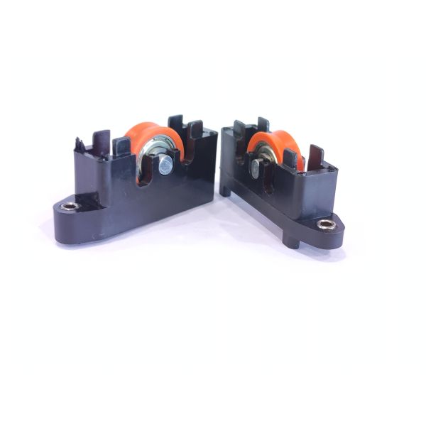 Door Window Roller Wheel BLACK GRAY With High Corrosion Resistance