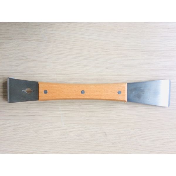 Raspador de madera de acero inoxidable al por mayor de la herramienta de la colmena de la abeja de la manija del equipo de la colmena de la abeja