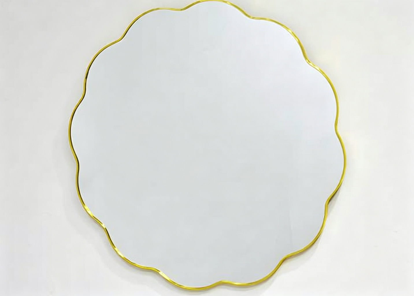PVC Frame Decorative Mirror with Wall Mounted Design for Home Decor