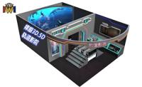 4D 9D Flying Theater Curved Screen Cinema for Theme Parks