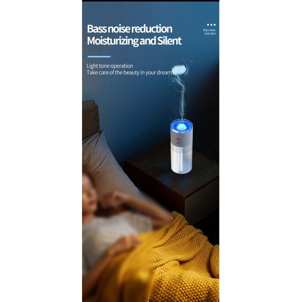 Super Quiet Jellyfish Cool USB Portable Air Humidifier For Desktop Office And Travel Use