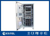 Corrosión anti IP55 de la prenda impermeable 40U del gabinete al aire libre de un sólo recinto de las telecomunicaciones