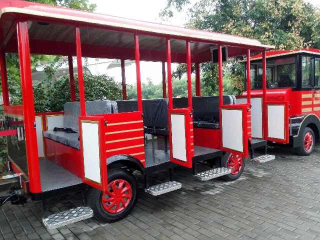 Электропоезда нул парков атракционов излучения 42 пассажира 13.5KW расклассифицировали мотор силы